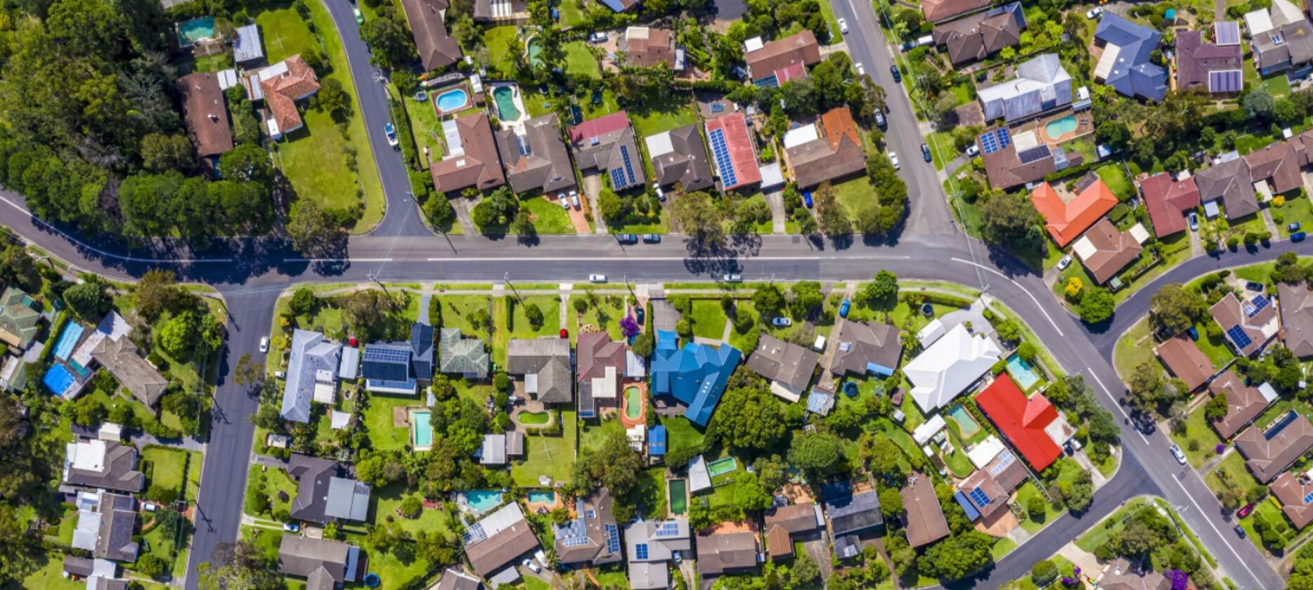 Sydney property aerial