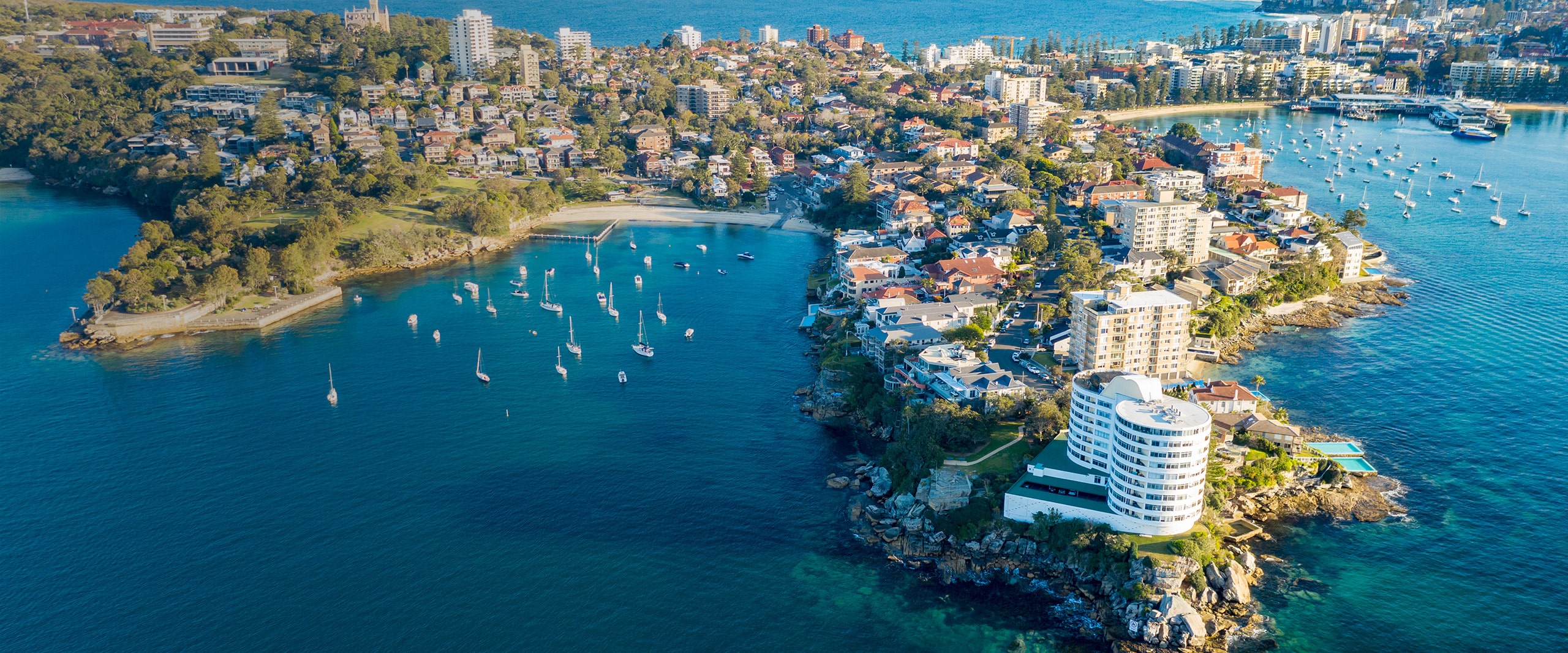 Aerial view of Sydney